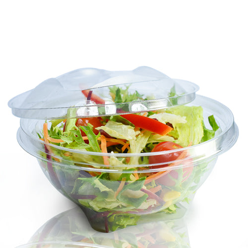 BOWL FOR SALAD 750CC NO LID PLASTIC