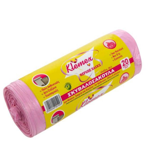 SACHETS ROLL PINK BAG 42X50CM X 20PCS